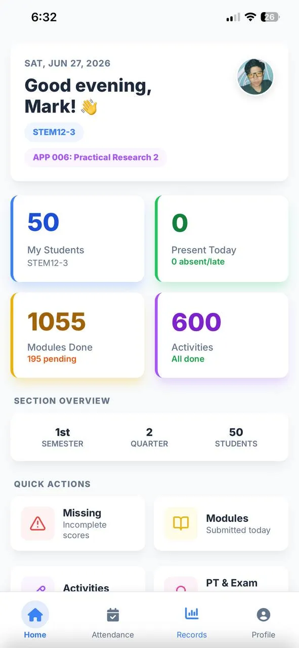 Facilitator Dashboard